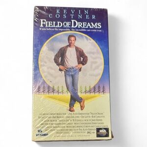 Field of Dreams VHS Tape Sealed Brand New - Family Movie Night VCR 1980s Film
